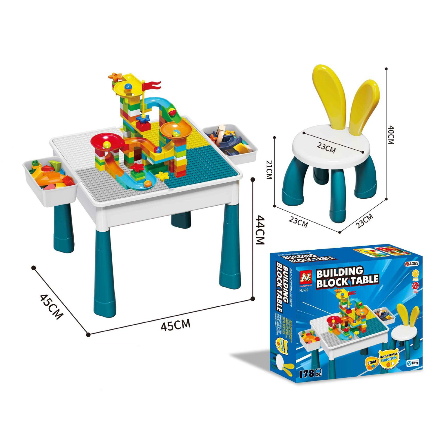 Sand Water Table 5-in-1
