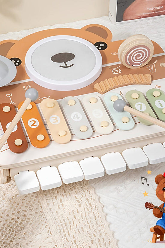 6-in-1 Wood Xylophone