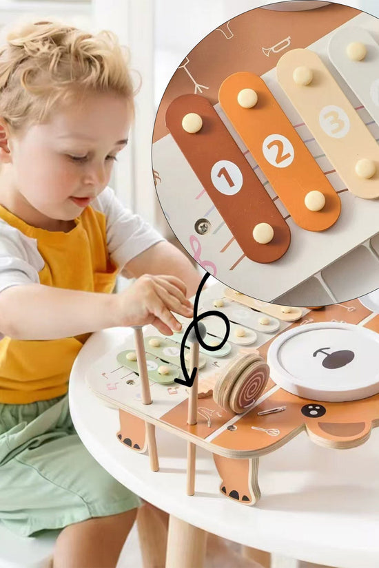 6-in-1 Wood Xylophone