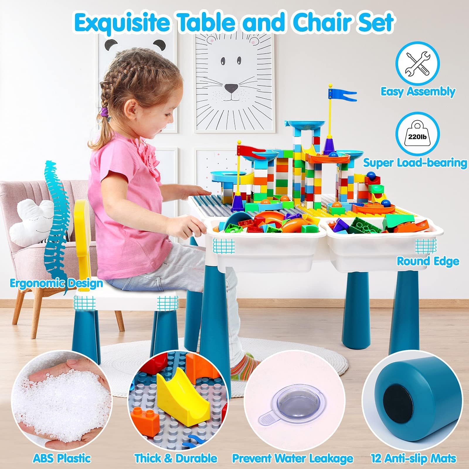 Sand Water Table 5-in-1
