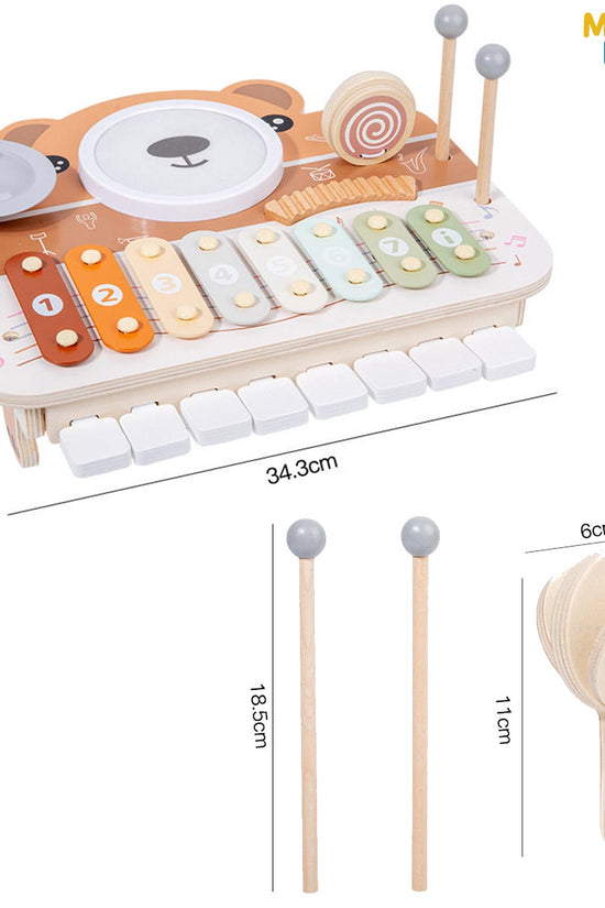 6-in-1 Wood Xylophone