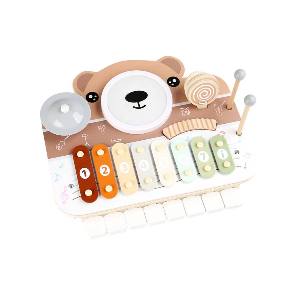 6-in-1 Wood Xylophone