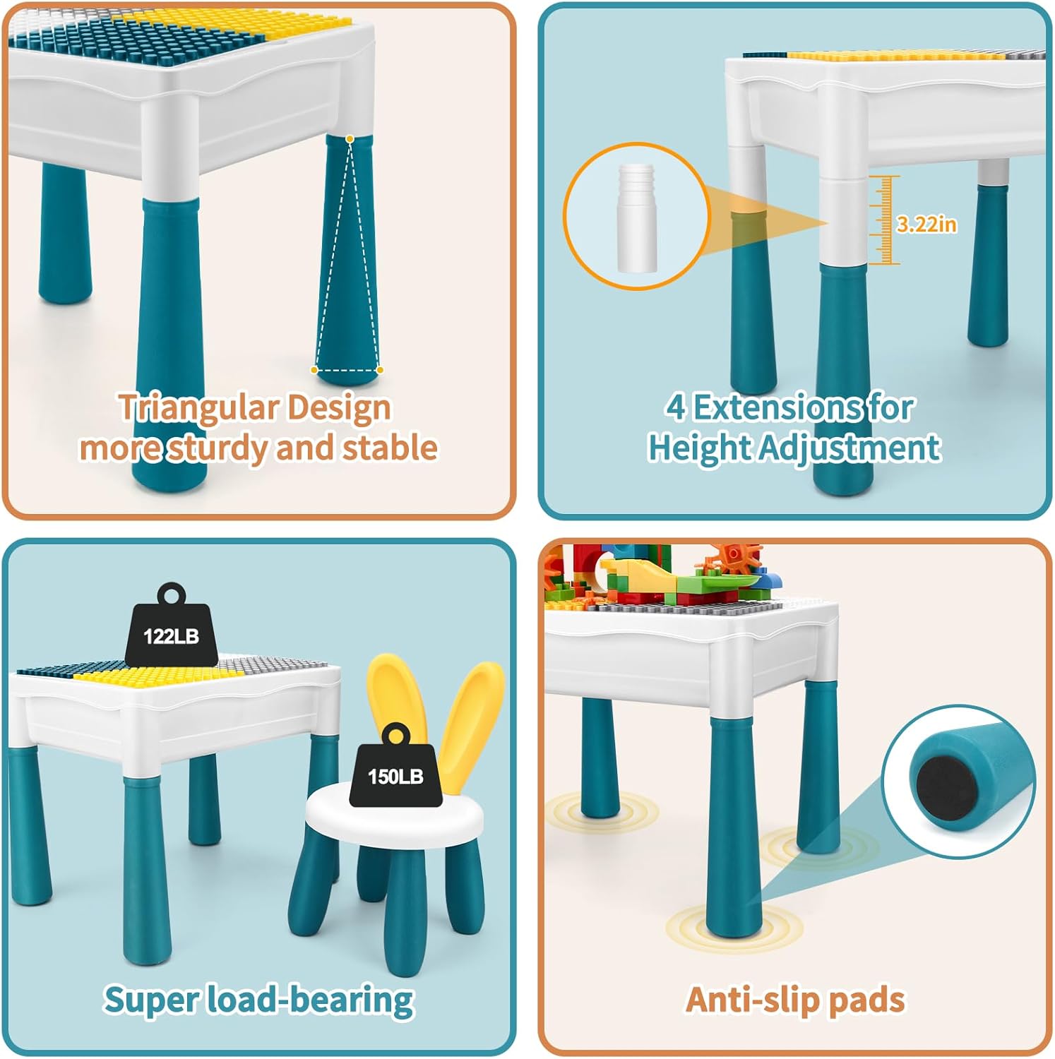 Sand Water Table 5-in-1