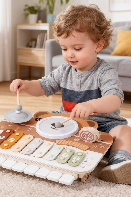 6-in-1 Wood Xylophone