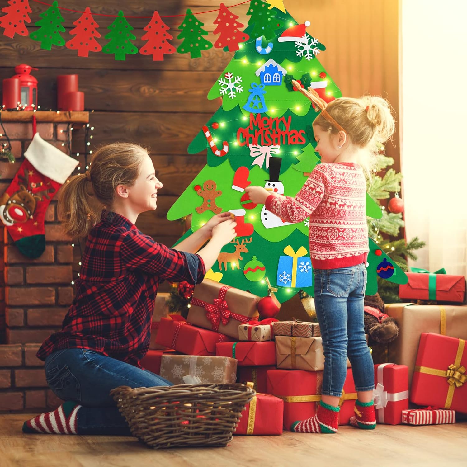 DIY Felt Christmas Tree