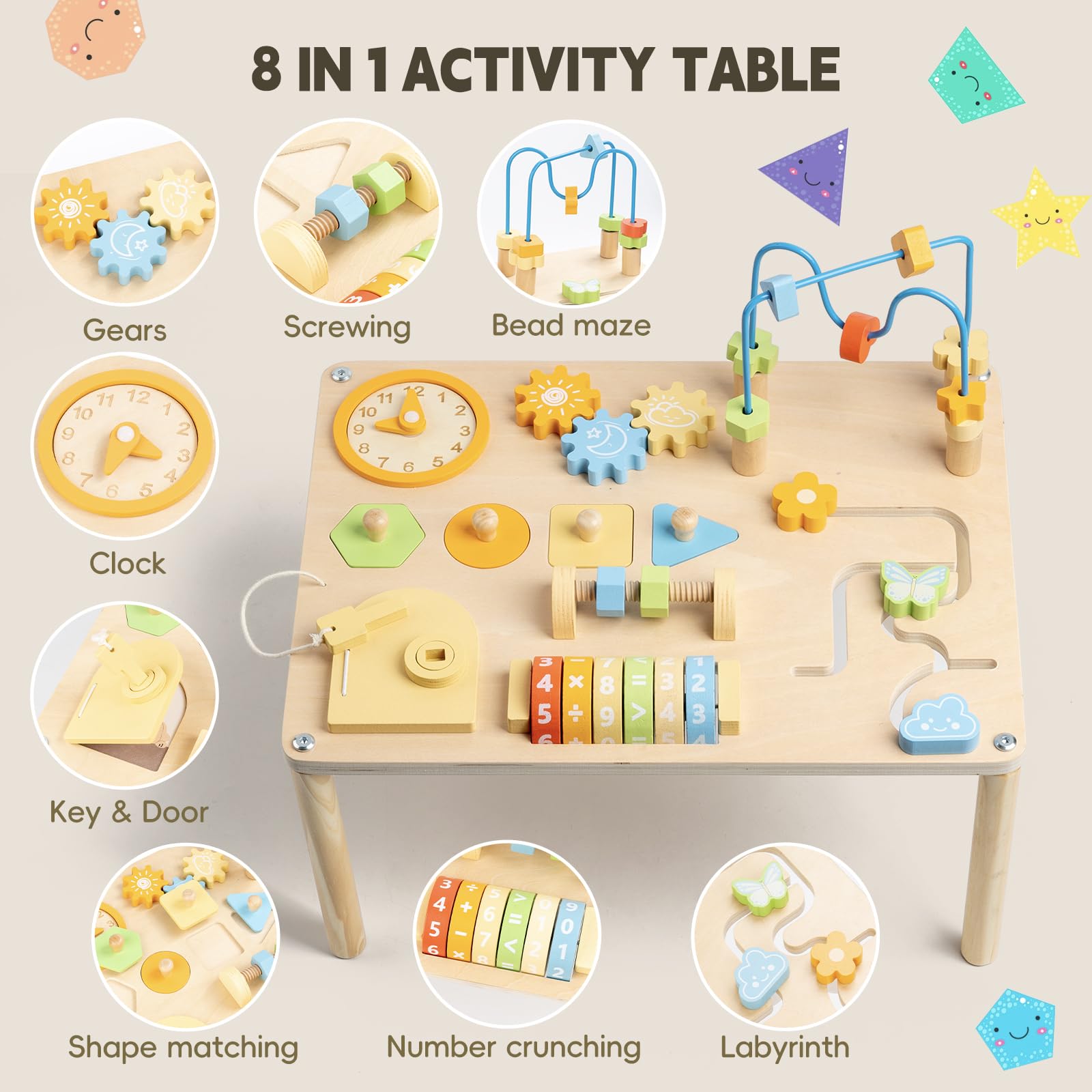 Activity Table Macaron