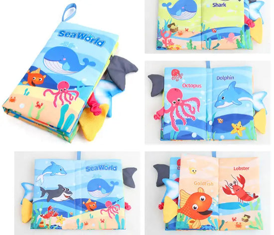 Baby Sensory Cloth Book