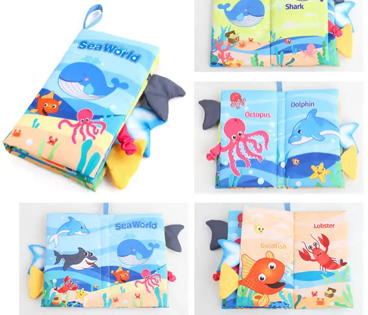 Baby Sensory Cloth Book