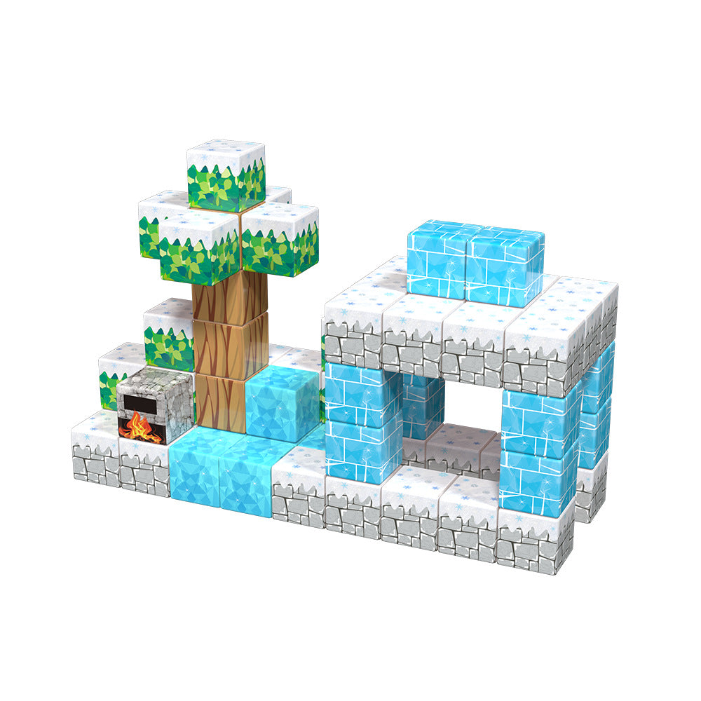 Ice World Magnetic Blocks