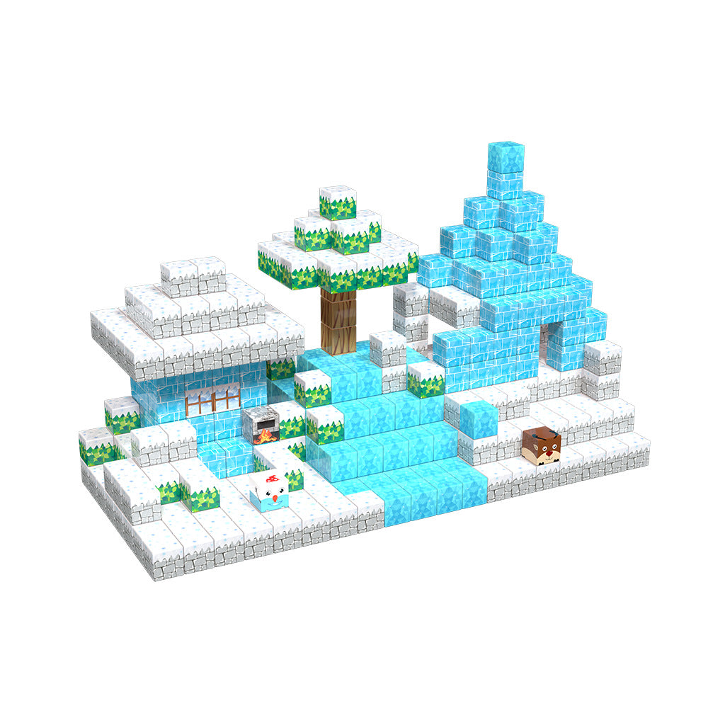 Ice World Magnetic Blocks