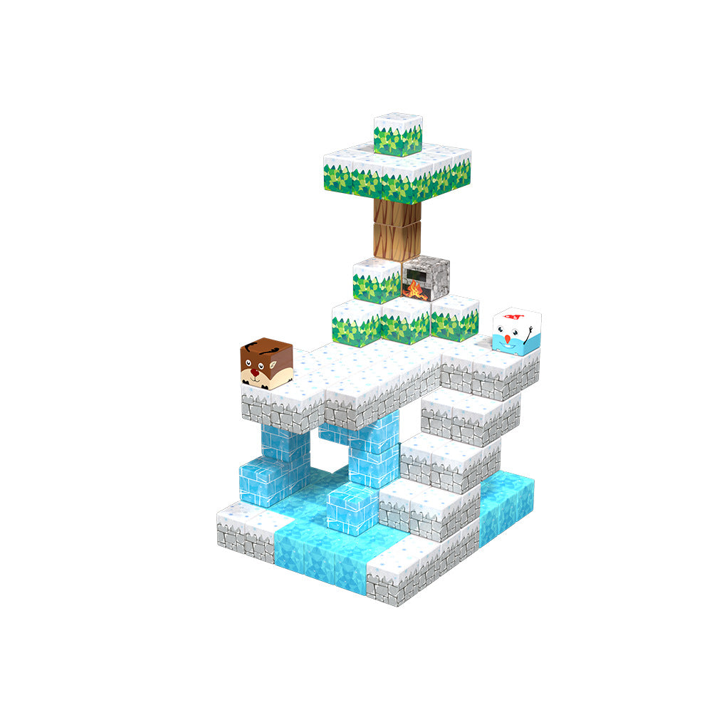 Ice World Magnetic Blocks