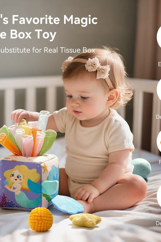 Mermaid Tissue Box Toy