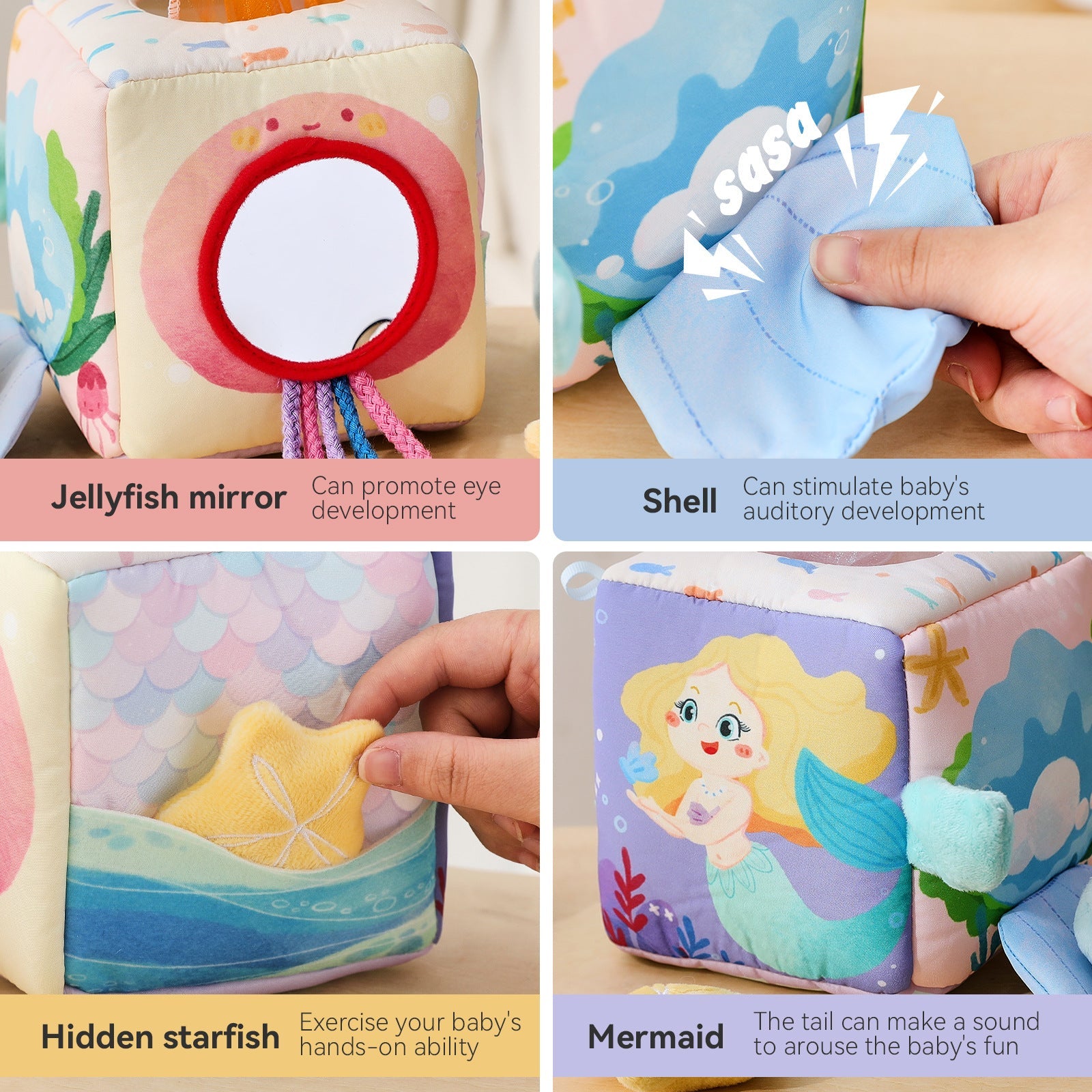 Mermaid Tissue Box Toy