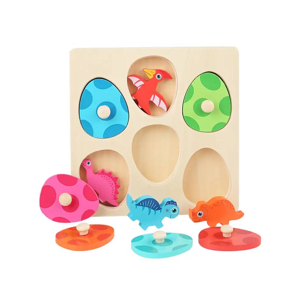 Dino Egg Wood Toy