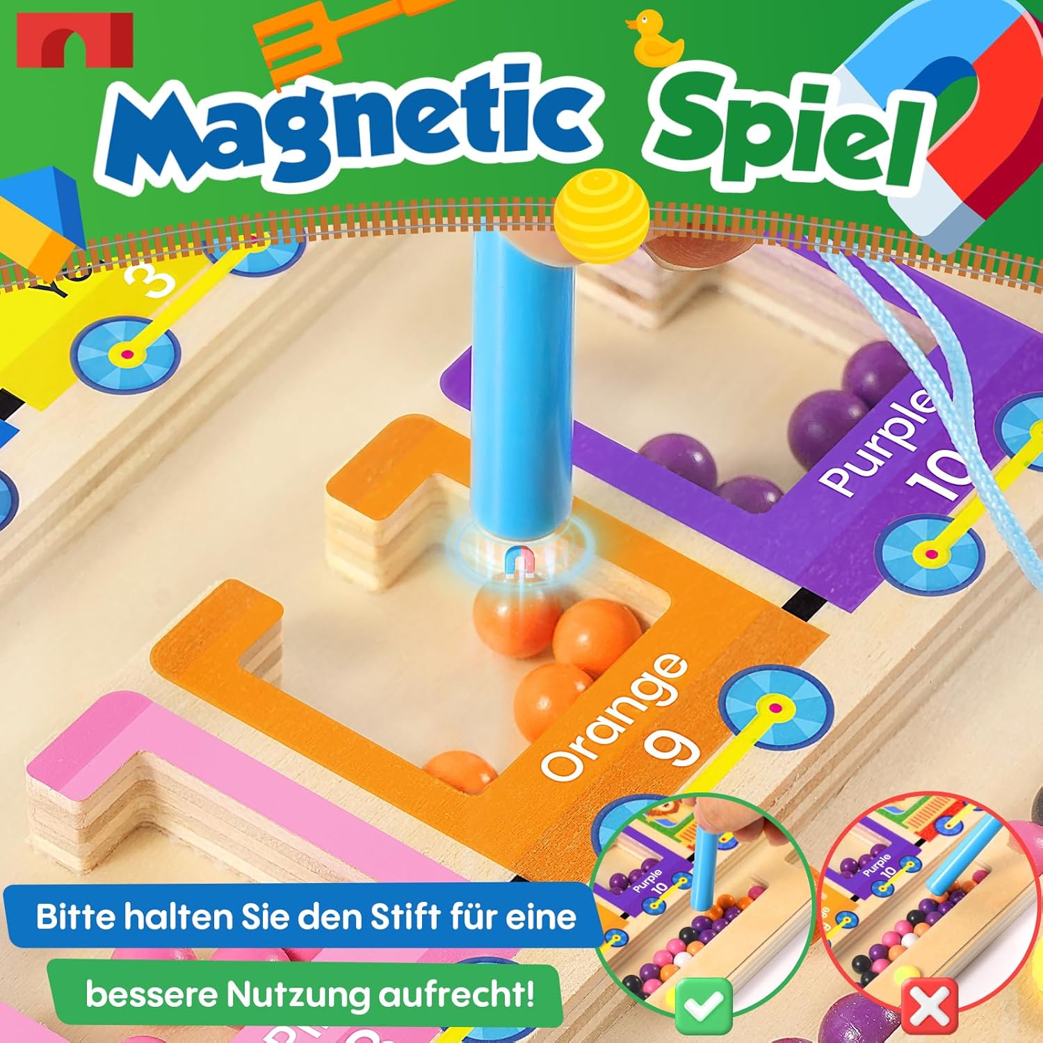 3D Magnetic Maze