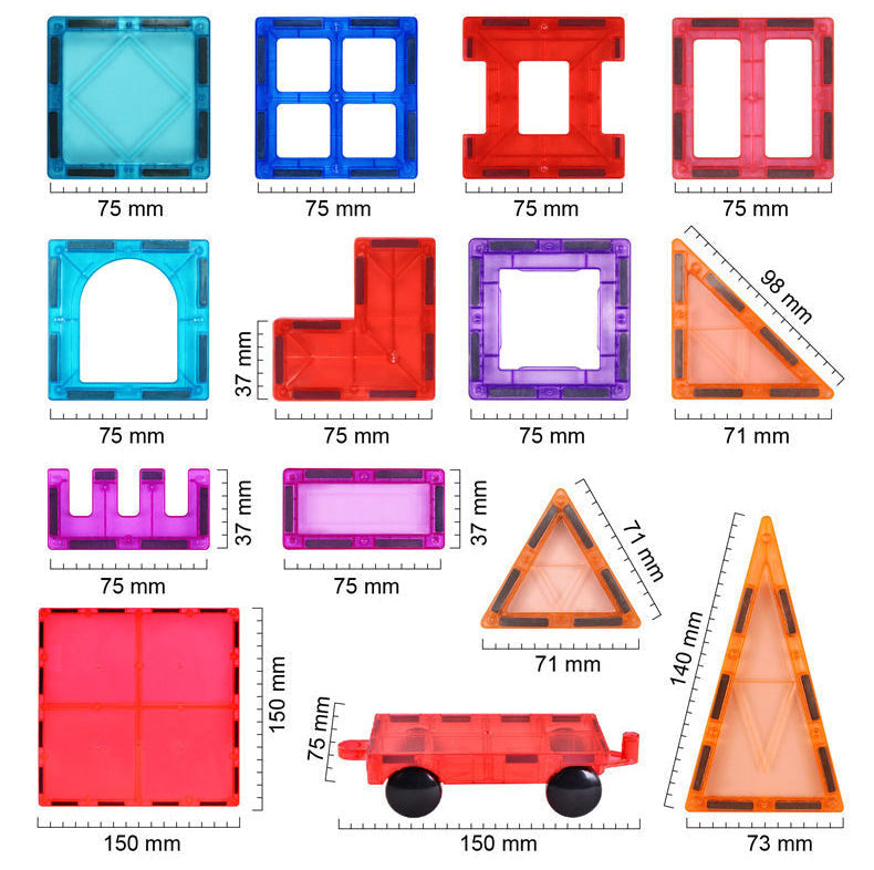 STEM Car Truck Blocks