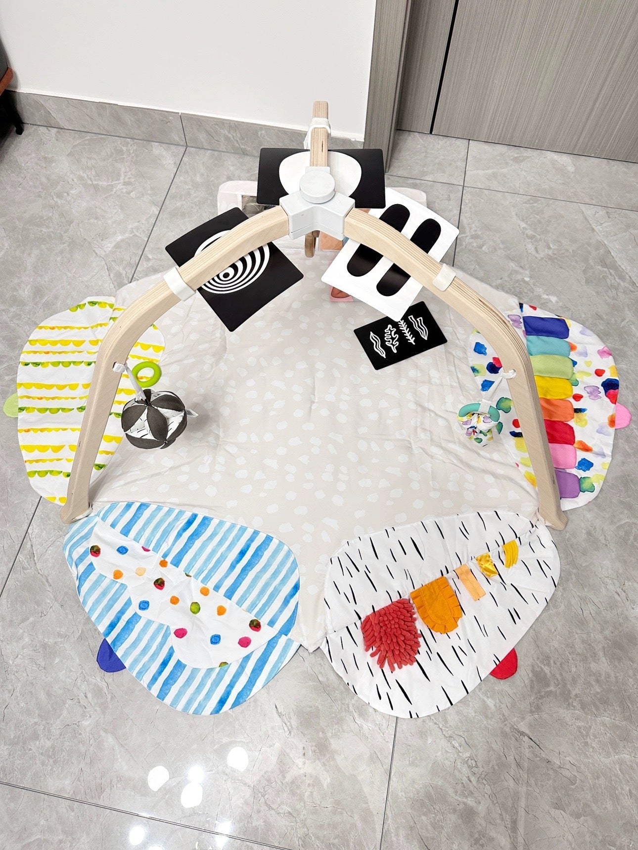 Wood Play Arch 5-Zone