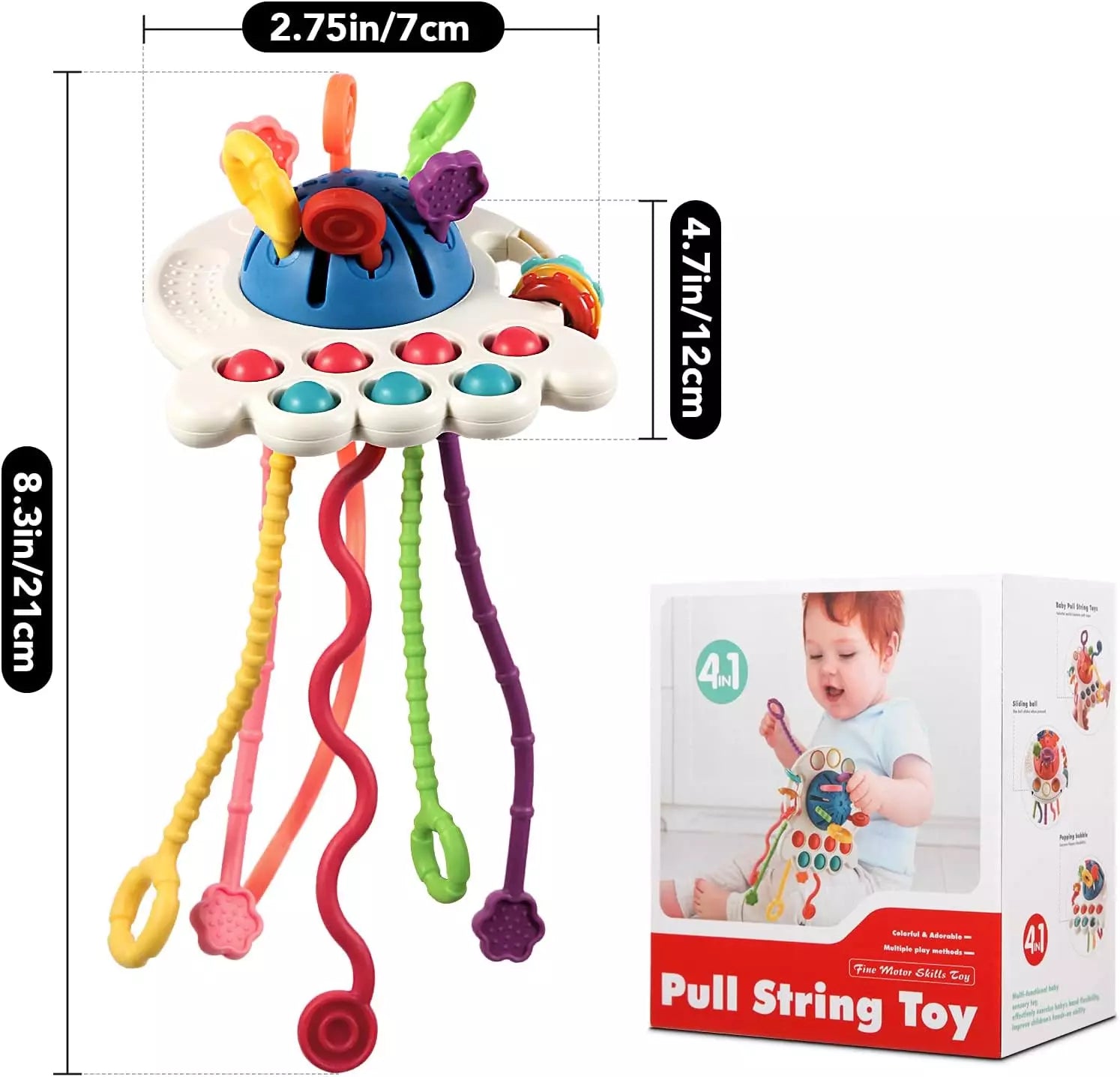 Pull String Baby Toy