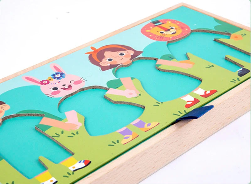 Dress Up Puzzle Toy
