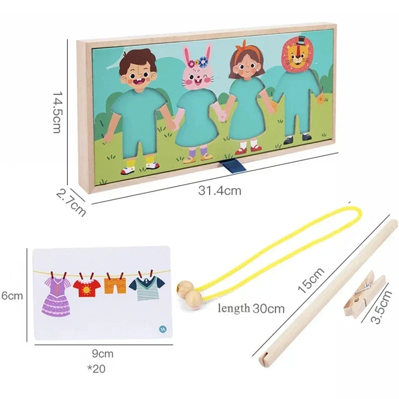 Dress Up Puzzle Toy