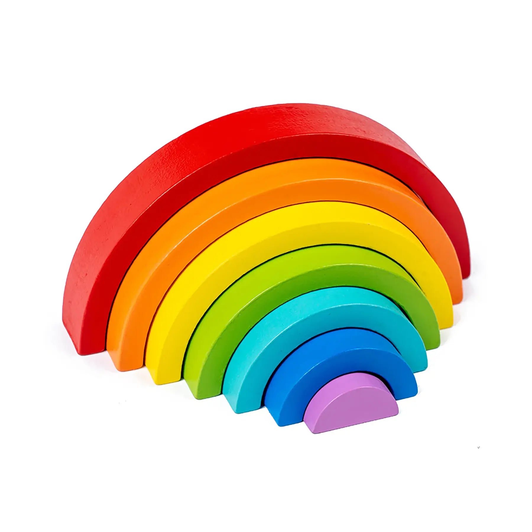 Rainbow Wood Stacker