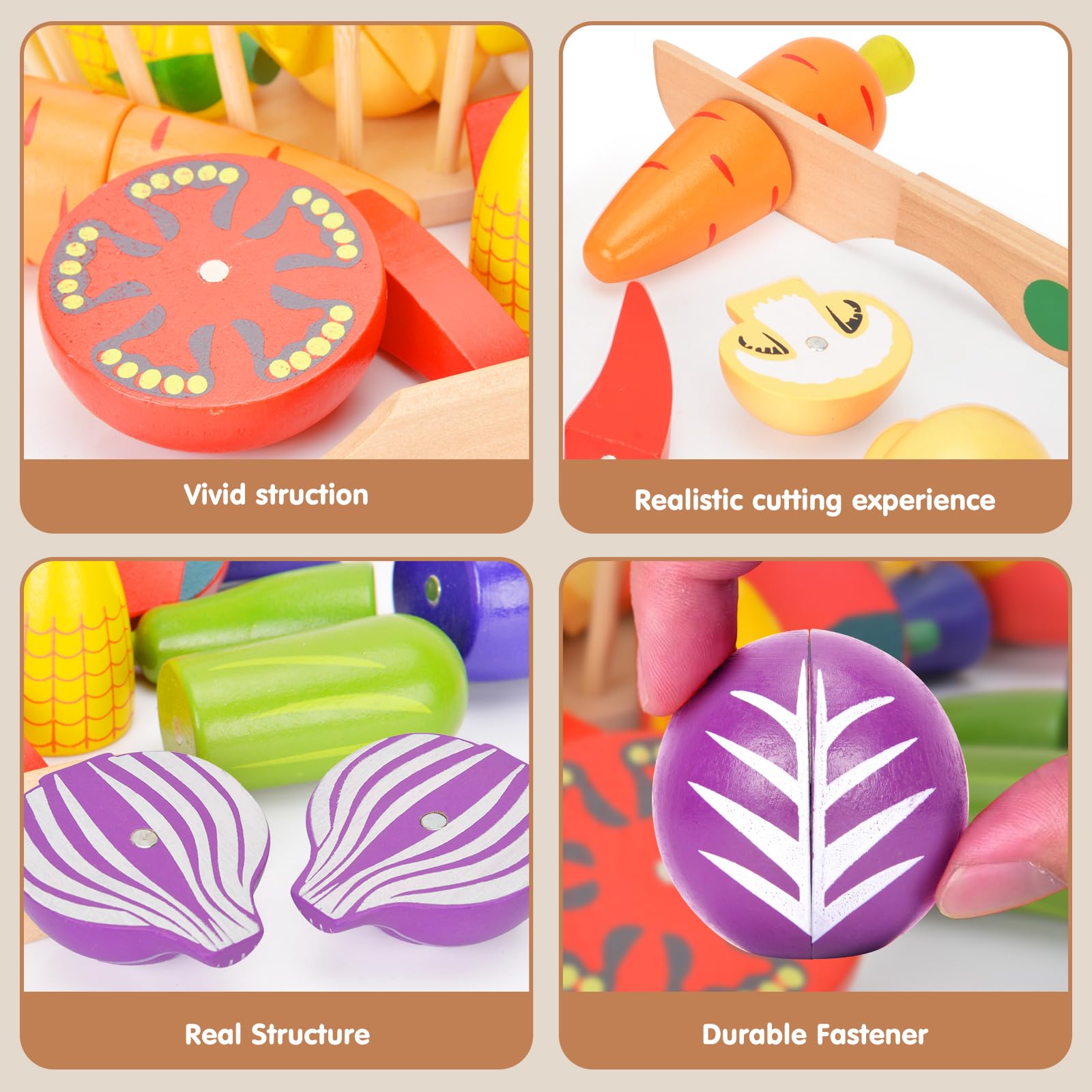 Play Vegetable Cut Set