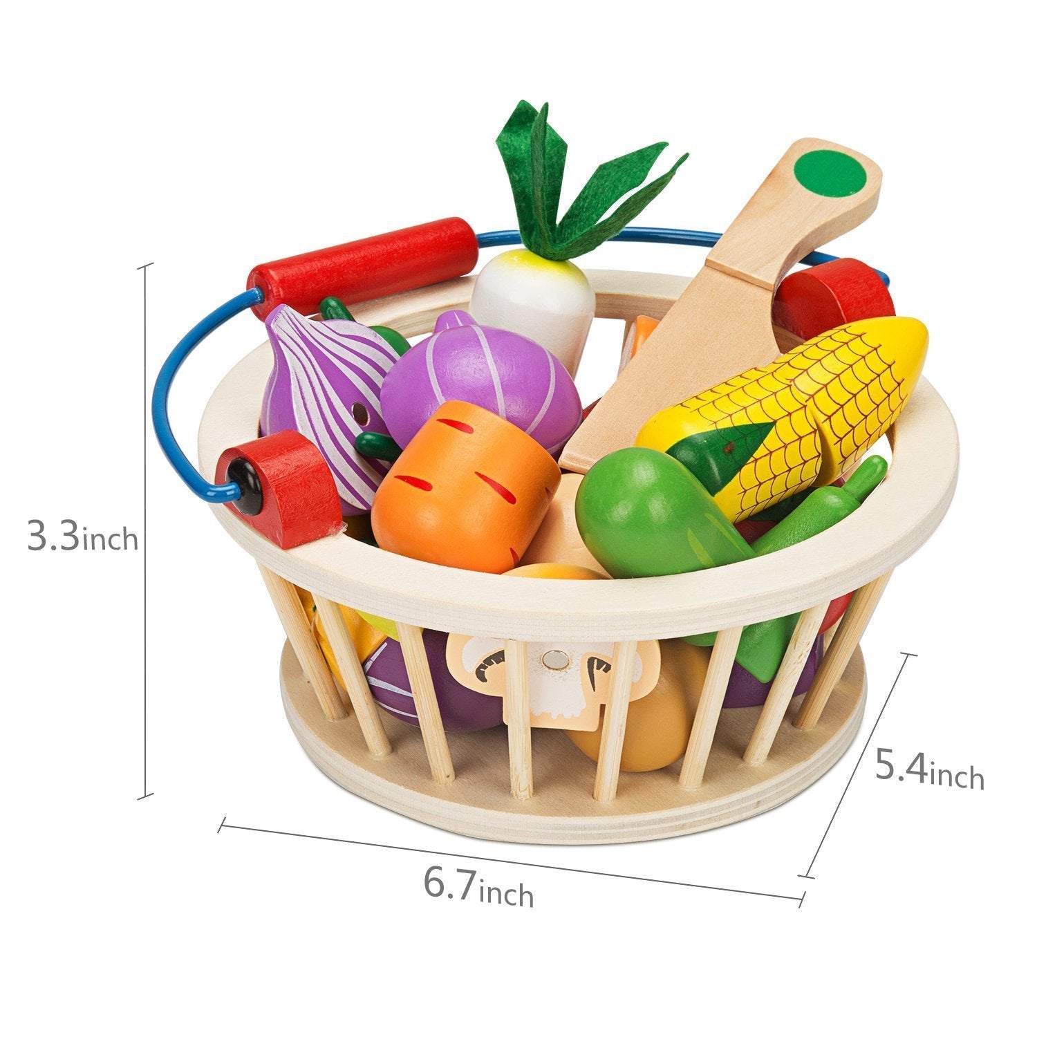 Play Vegetable Cut Set