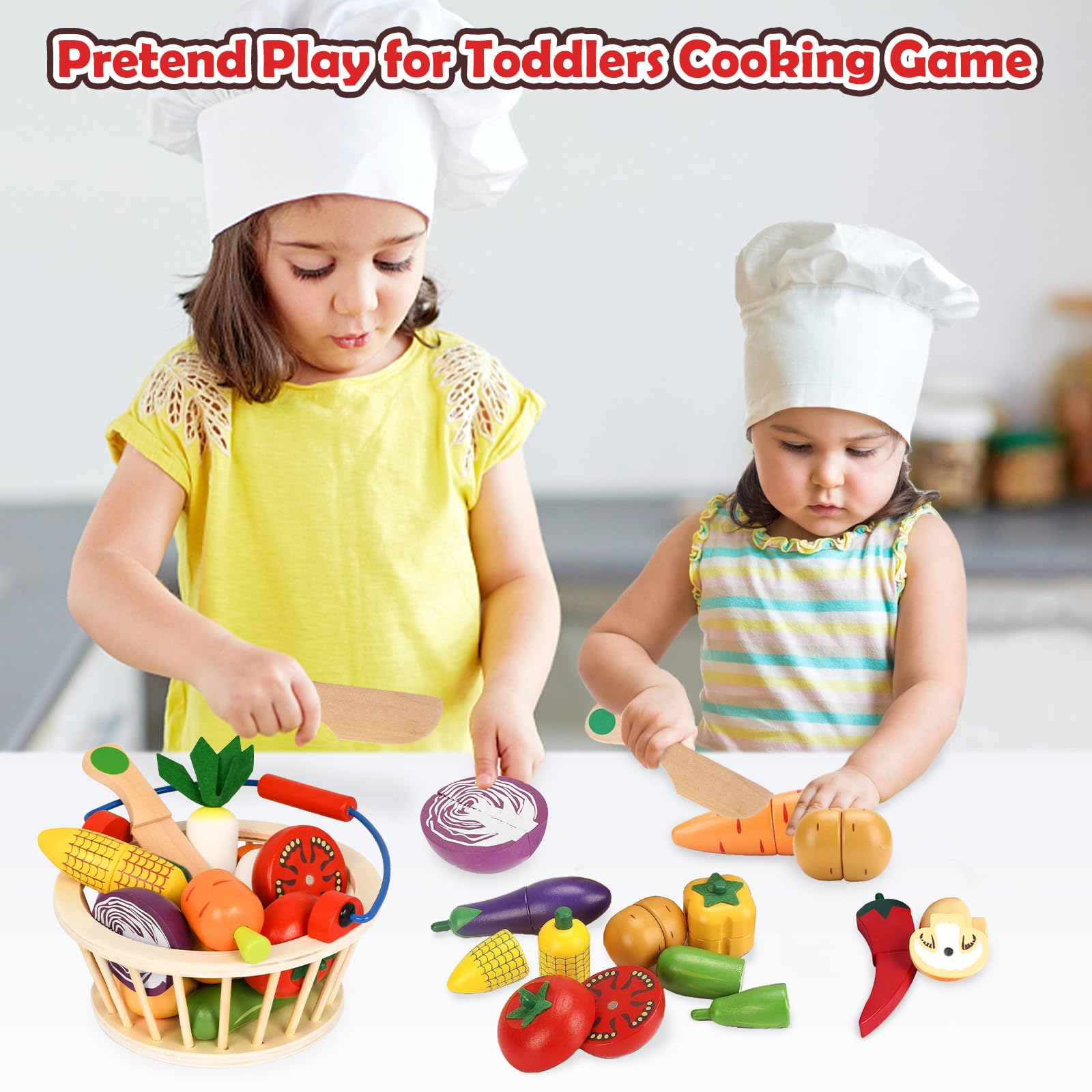 Play Vegetable Cut Set