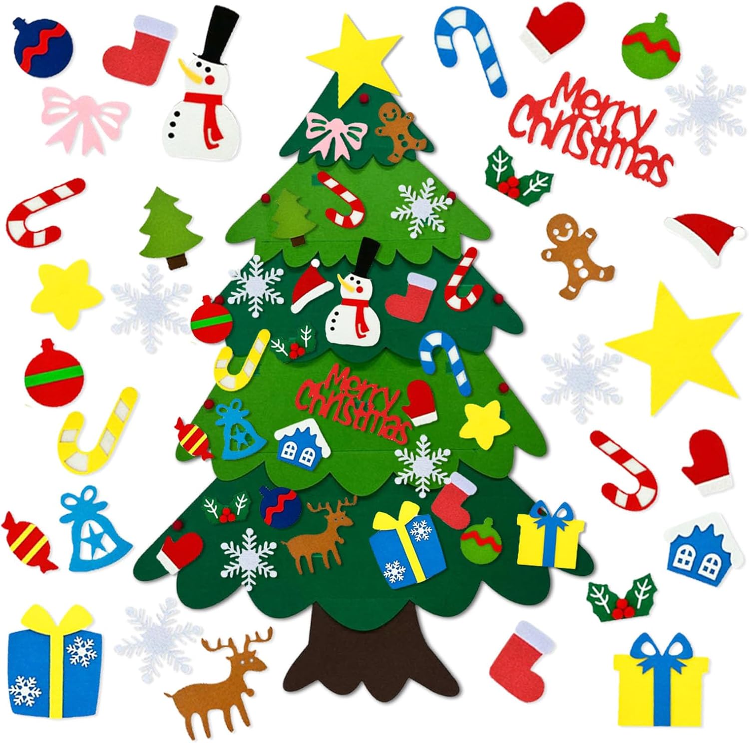 DIY Felt Christmas Tree