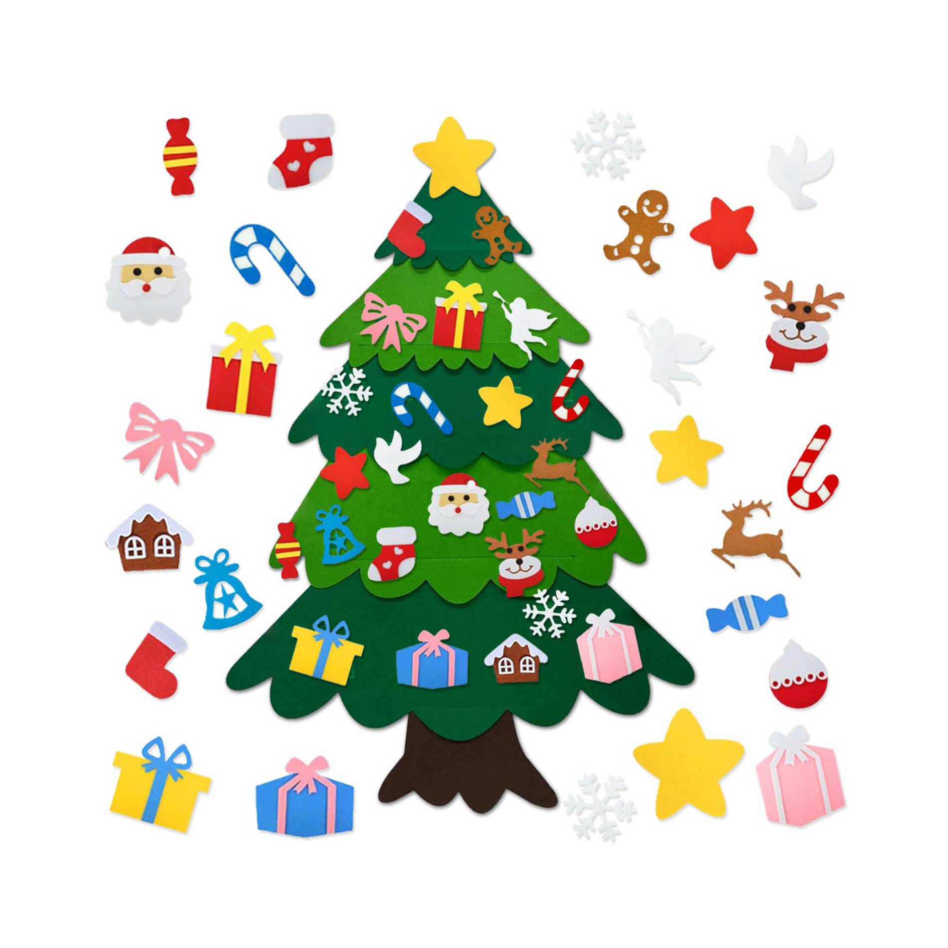 DIY Felt Christmas Tree