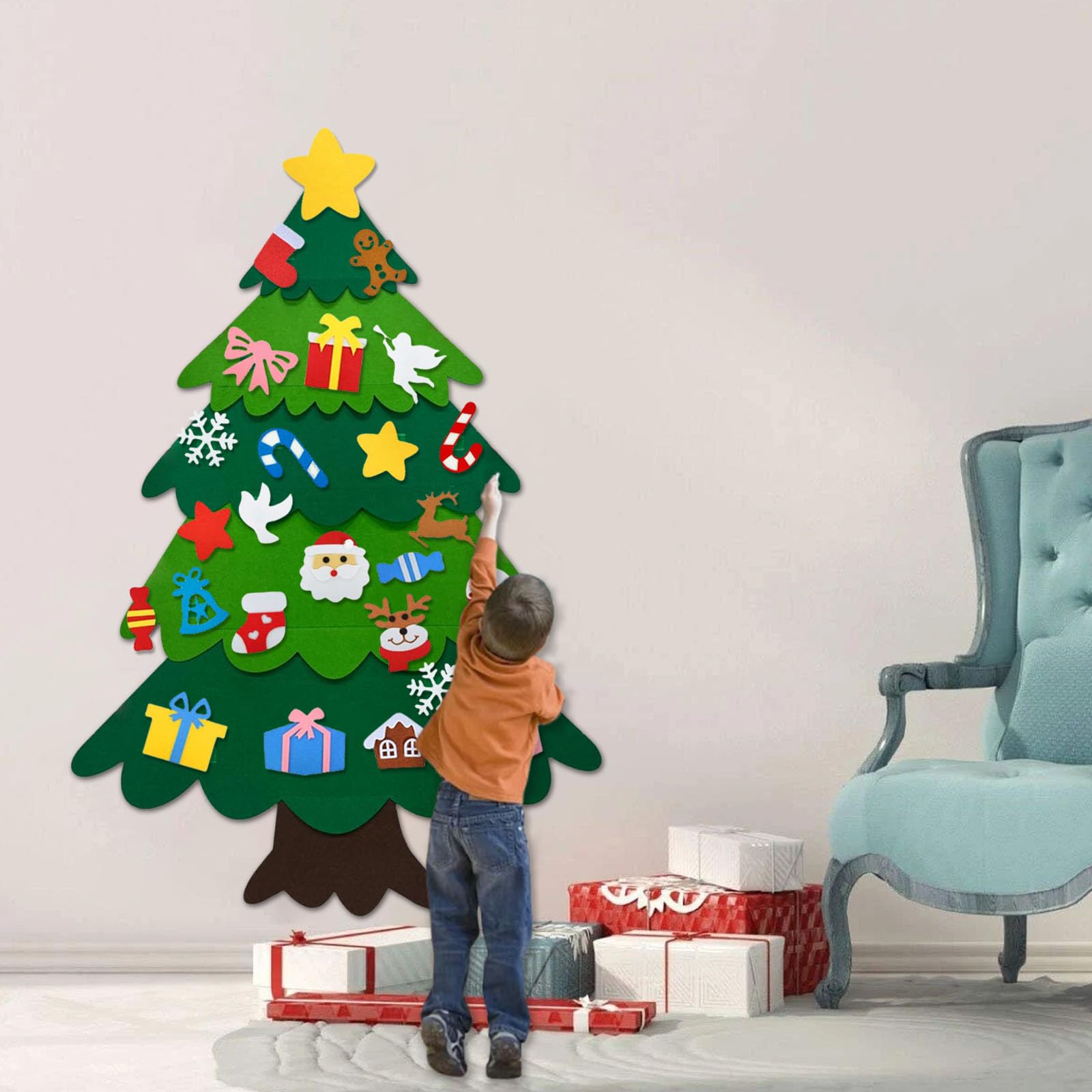 DIY Felt Christmas Tree