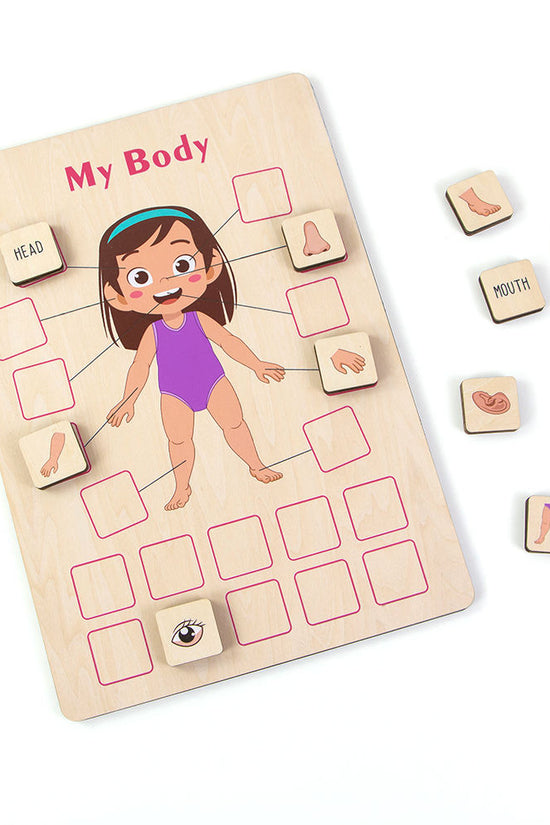 Body Parts Wood Puzzle