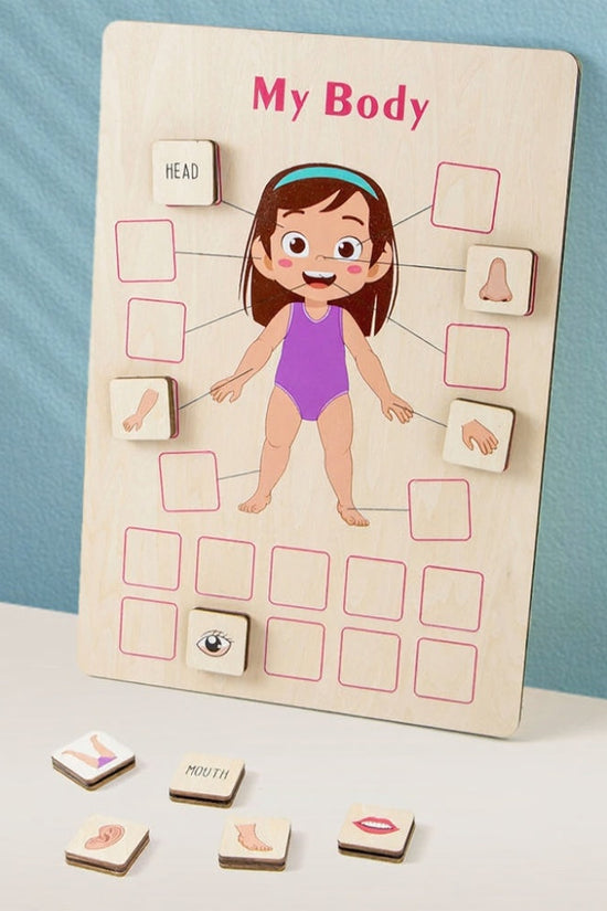 Body Parts Wood Puzzle