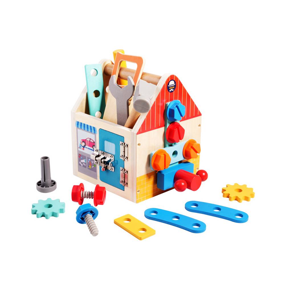 Lock Picking Wood Toy