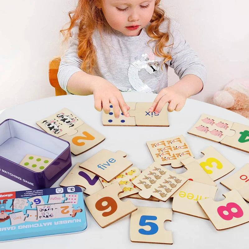 Wood Math Toy
