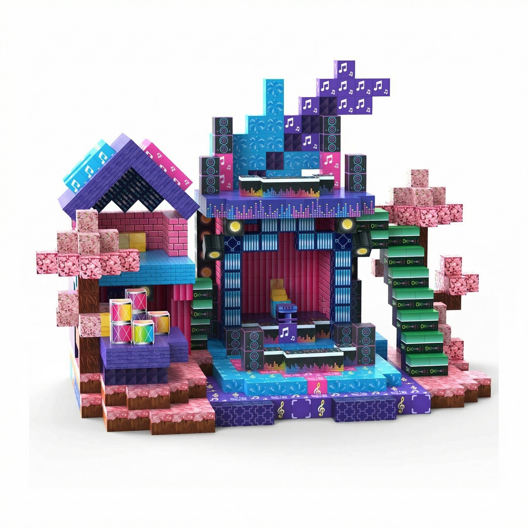 Electric Carnival Magnetic Blocks