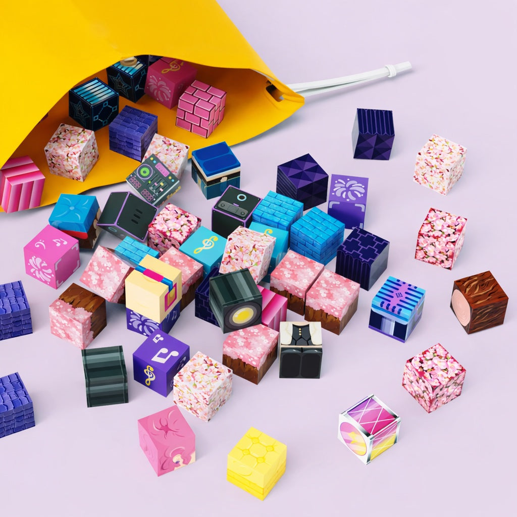 Electric Carnival Magnetic Blocks