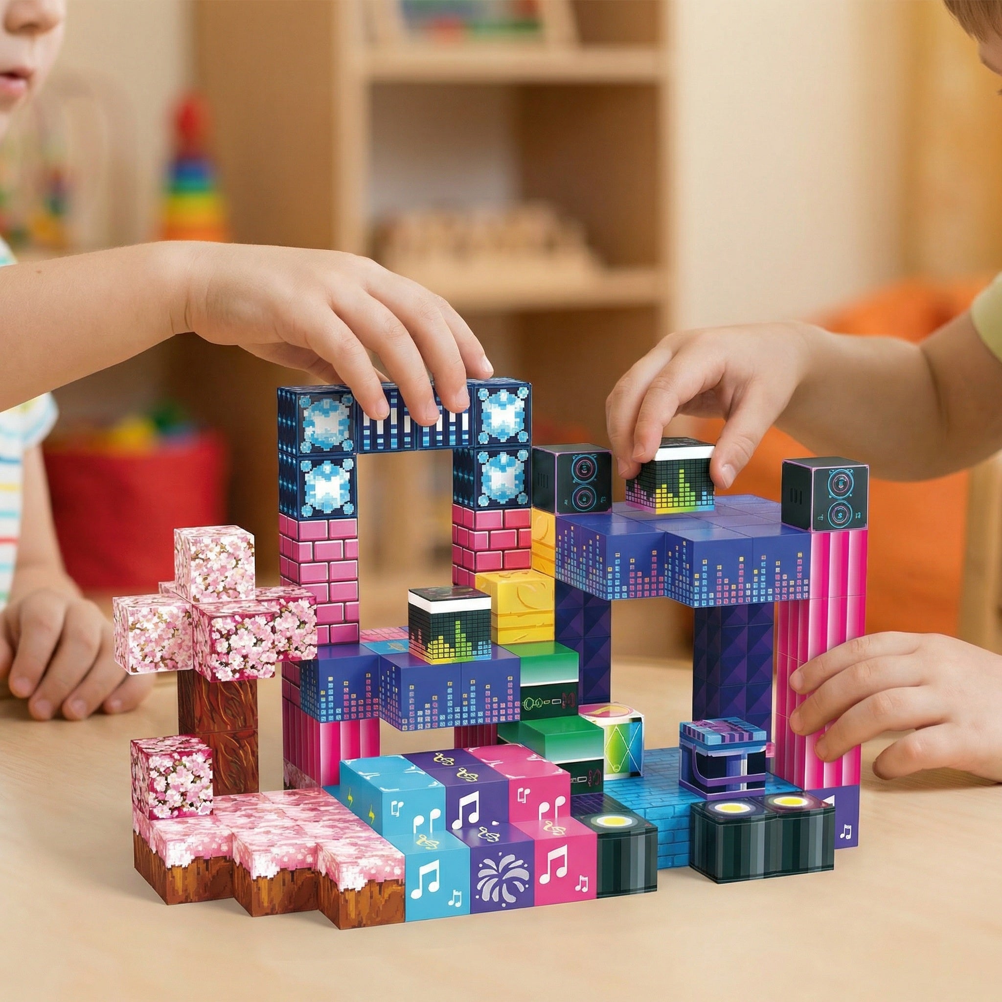 Electric Carnival Magnetic Blocks