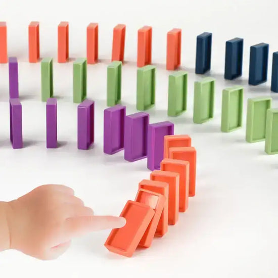 Auto Domino Train Set