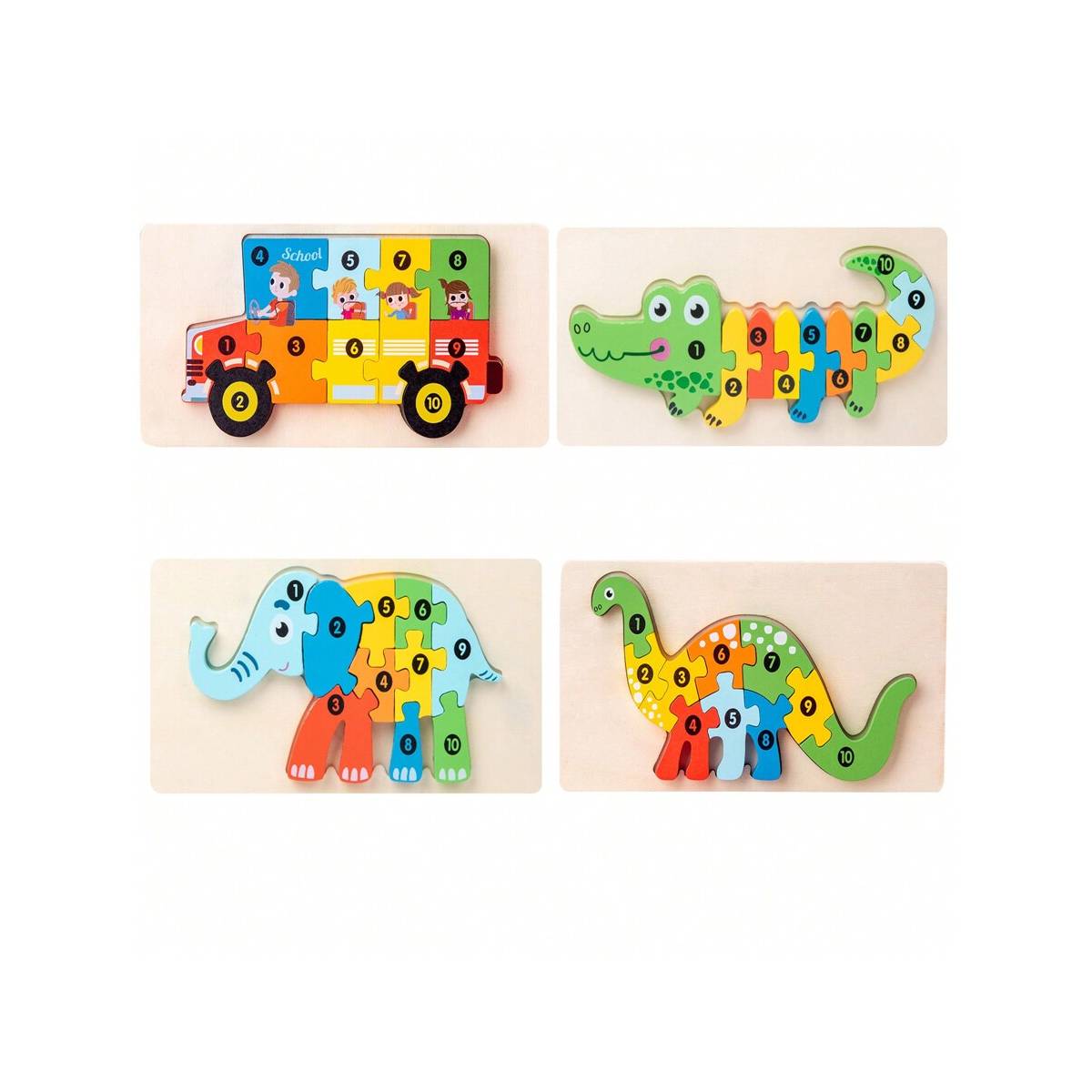 Toddler Wood Puzzles