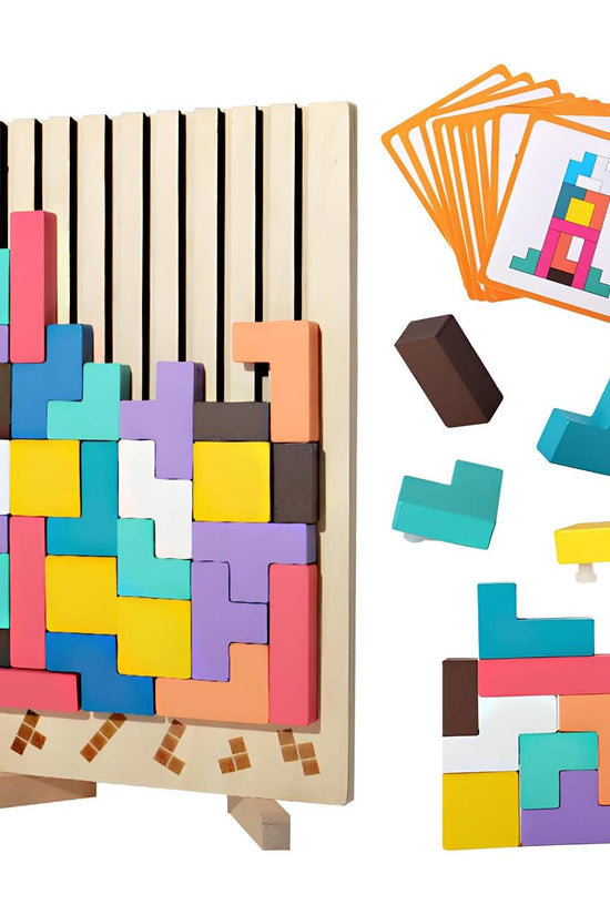 Tetris Wood Puzzle