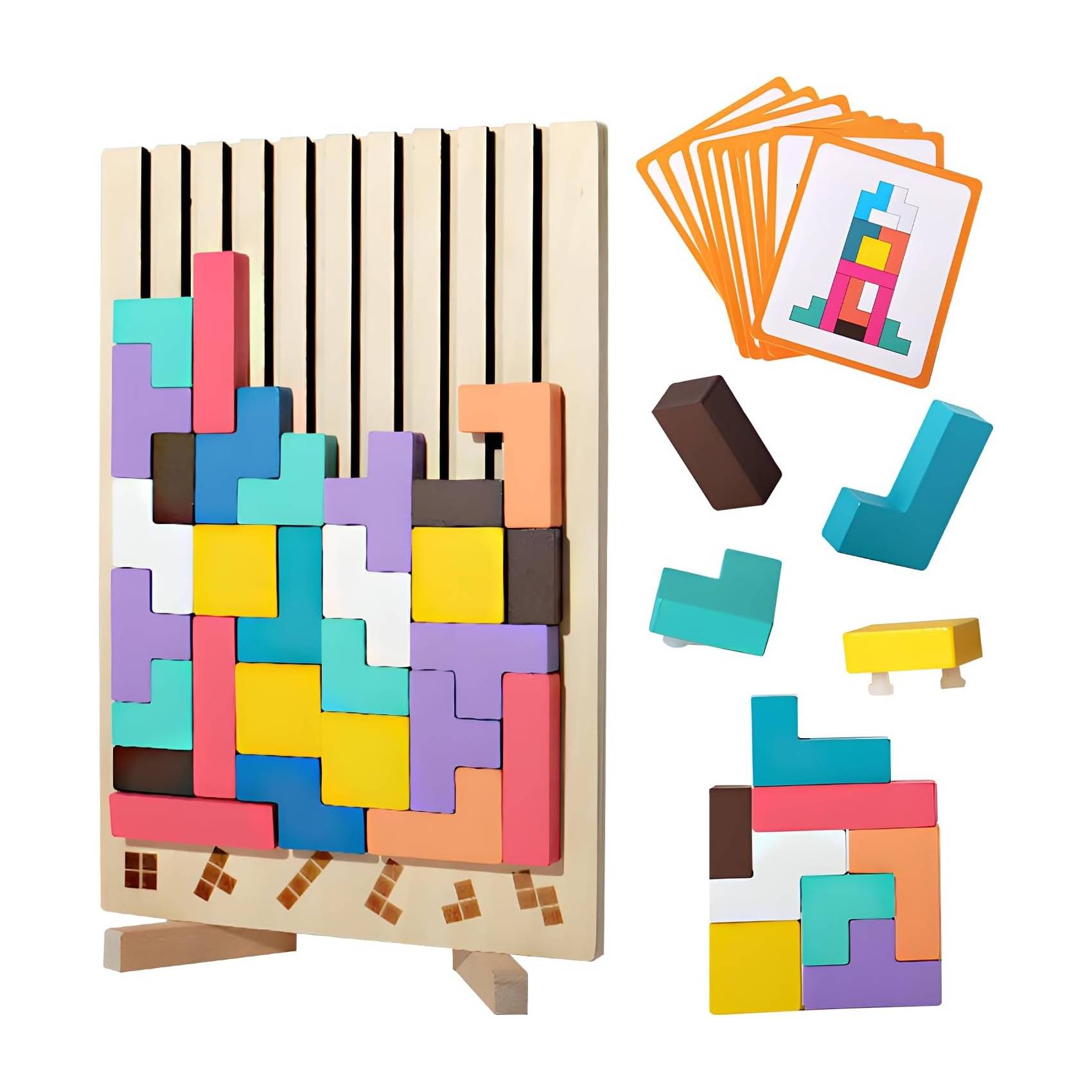 Tetris Wood Puzzle