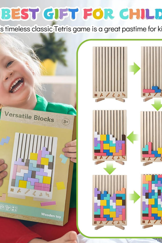 Tetris Wood Puzzle