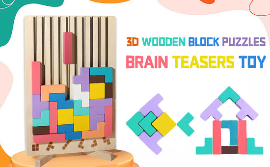 Tetris Wood Puzzle