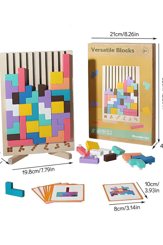 Tetris Wood Puzzle