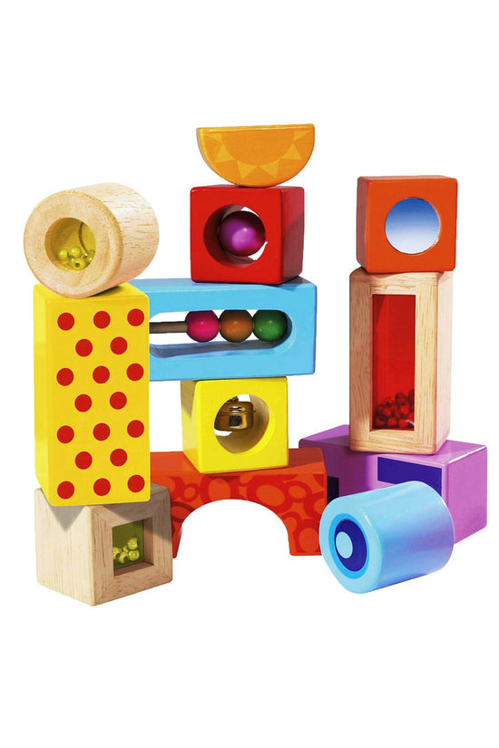 Wood Sound Blocks 12pcs