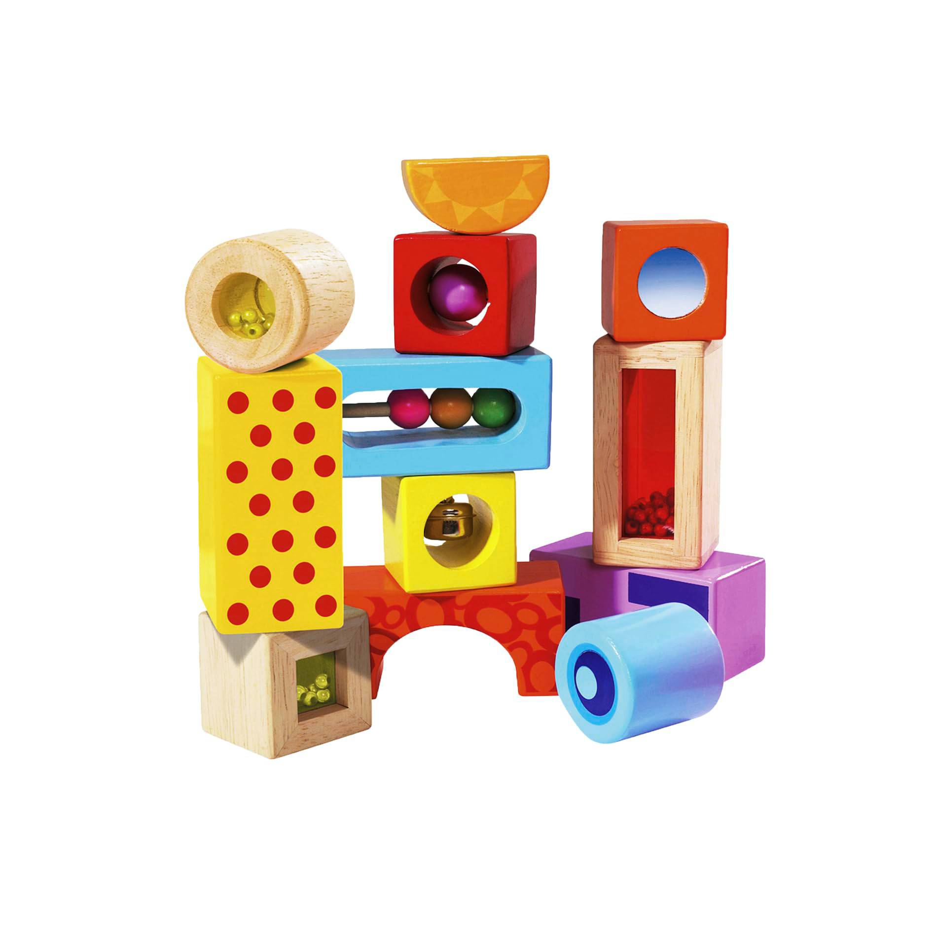 Wood Sound Blocks 12pcs