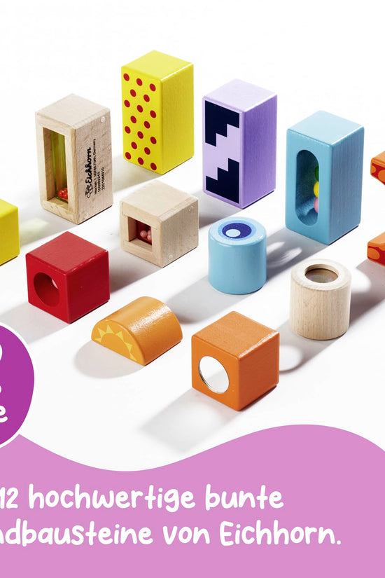 Wood Sound Blocks 12pcs