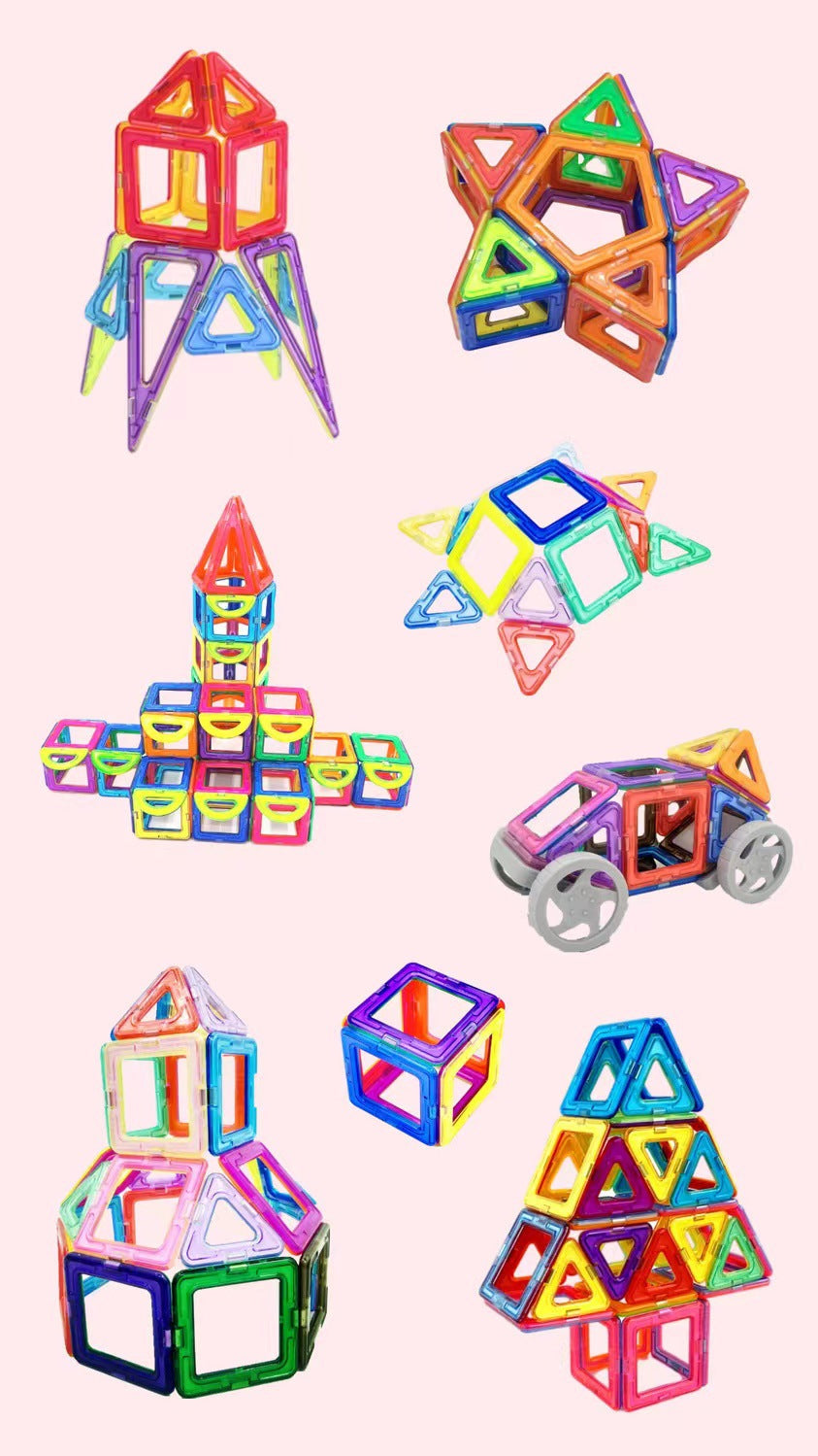 Magnetic Blocks 72pcs