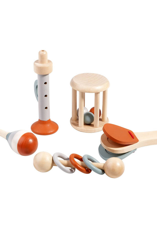 Wood Instrument Set 5pcs